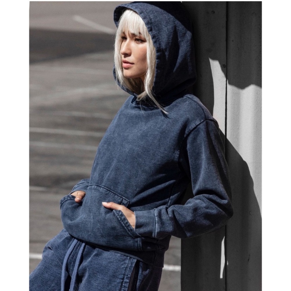 Scott Disick’s Brand Talentless Blue Acid Washed Premium Heavy Weight Sweatshirt